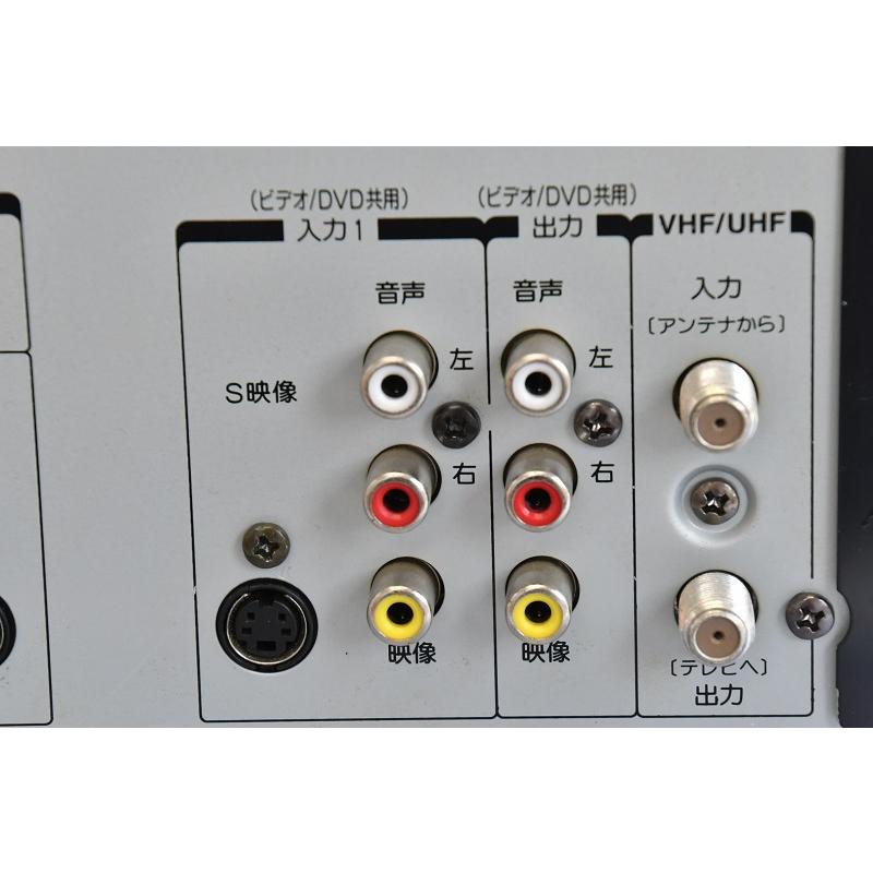 vhs dvd 一体型 レコーダー vhs ビデオデッキ TOSHIBA D-VR8K dvdプレーヤー【中古】の画像