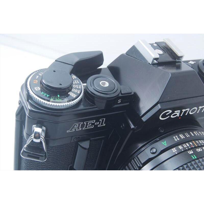 一眼レフカメラ 初心者 中古 一眼レフ Canon AE-1  フィルムカメラ  中古  canon ae-1 単焦点レンズ  FD50mm F1.4【中古】【ブラック】_2