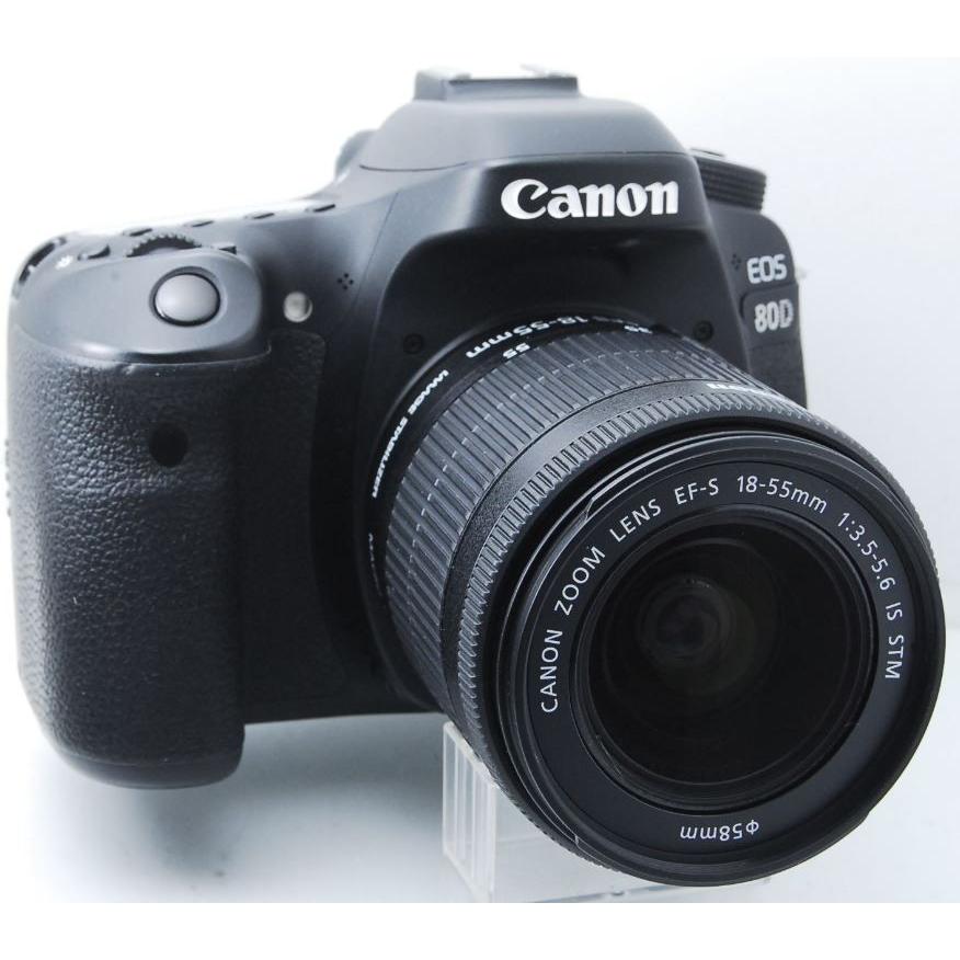 EOS 80D 一眼レフカメラ 初心者 一眼レフ 中古 Canon レンズキット  
