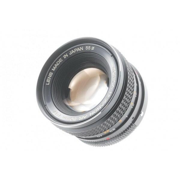 KONICA コニカ ACOM-1＋HEXANON AR 52mm F1.8 付き フィルムカメラ【中古】の画像