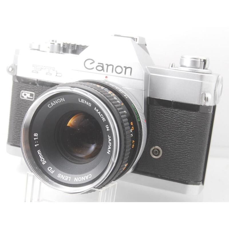 一眼レフカメラ 初心者 中古 一眼レフcanon キヤノン FTb QL FD50mm F1.8【中古】 | キヤノン