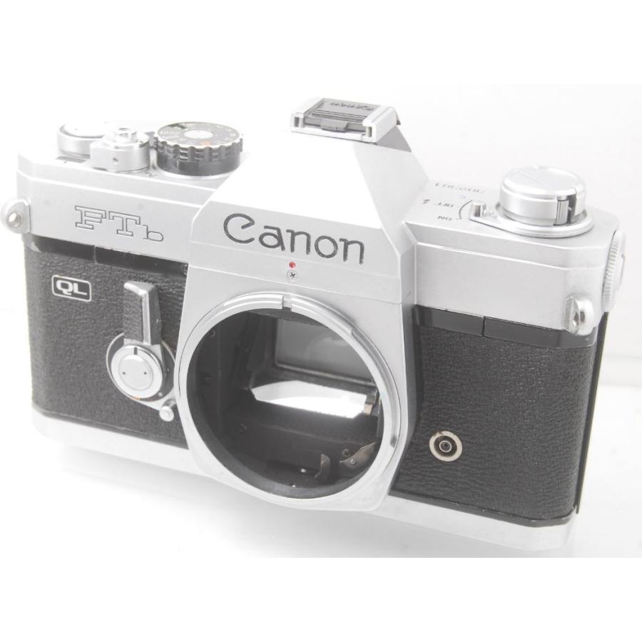 一眼レフカメラ 初心者 中古 一眼レフcanon キヤノン FTb QL FD50mm F1.8【中古】の画像