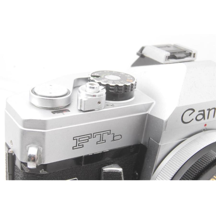 一眼レフカメラ 初心者 中古 一眼レフcanon キヤノン FTb QL FD50mm F1.8【中古】の画像