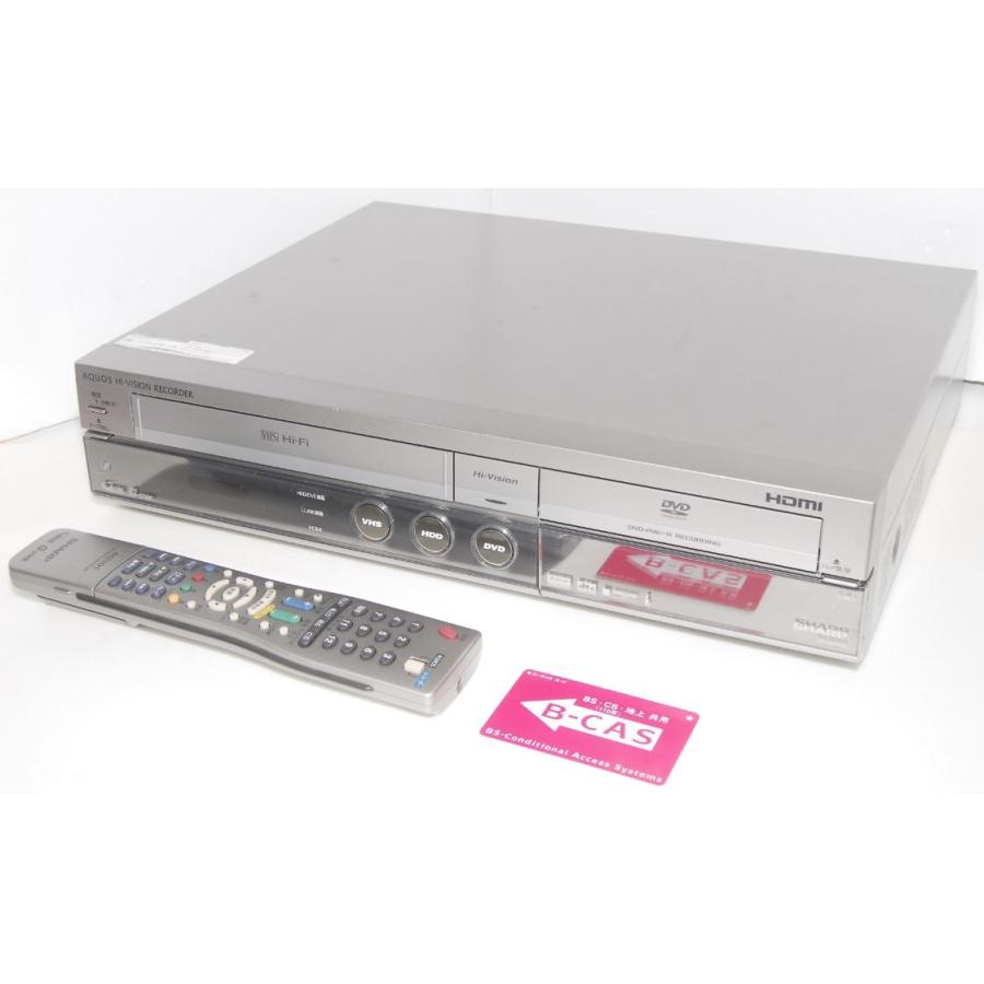 vhs dvd 一体型 レコーダーSHARP HDD 250GB DV-ACV32【中古】