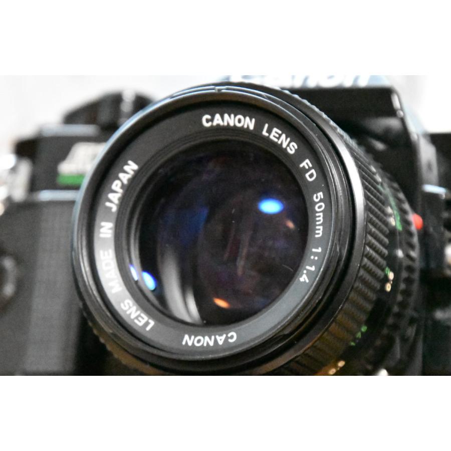 フィルムカメラ カメラ 中古 中古 カメラ canon ae-1 PROGRAM 単焦点レンズ canon AE-1 FD 50mm f1.4 付き 【中古】の画像