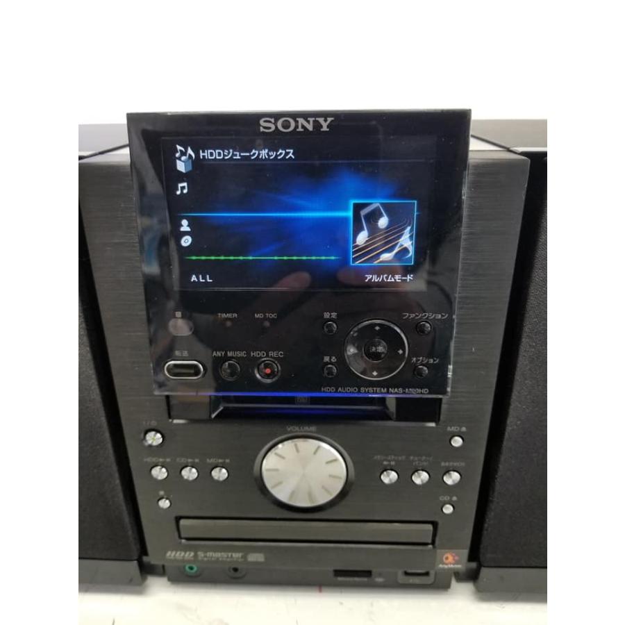 mdコンポ SONY NETJUKE NAS-M90HD MDデッキ MDコンポ MD CD HDD【中古】｜prospers｜04