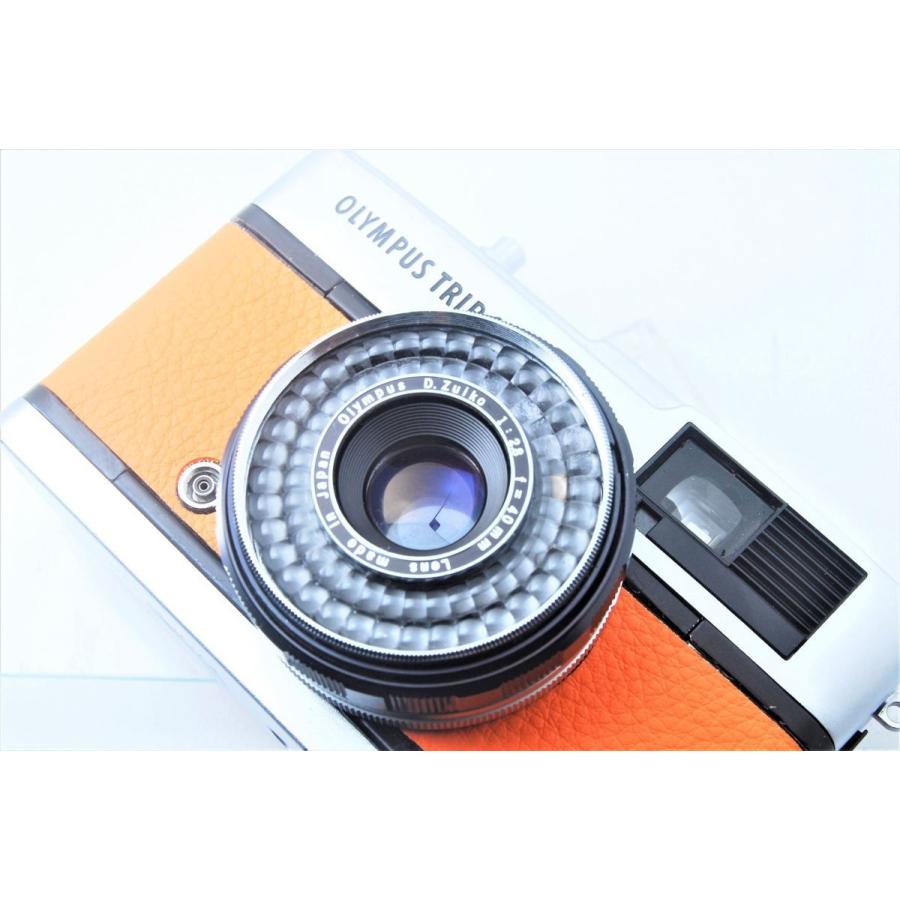 フィルムカメラ 初心者 中古 カメラ OLYMPUS TRIP 35 おすすめ オレンジ 【オーバーホール済】【中古】【送料無料】 :1436