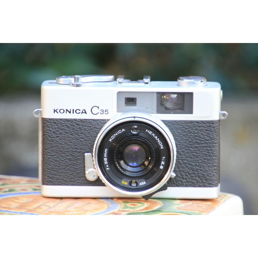 KONICA C35 フィルムカメラ コニカ ミノルタ 中古 フィルムカメラ コニカ【中古】【オーバーホール済】 | コニカミノルタ