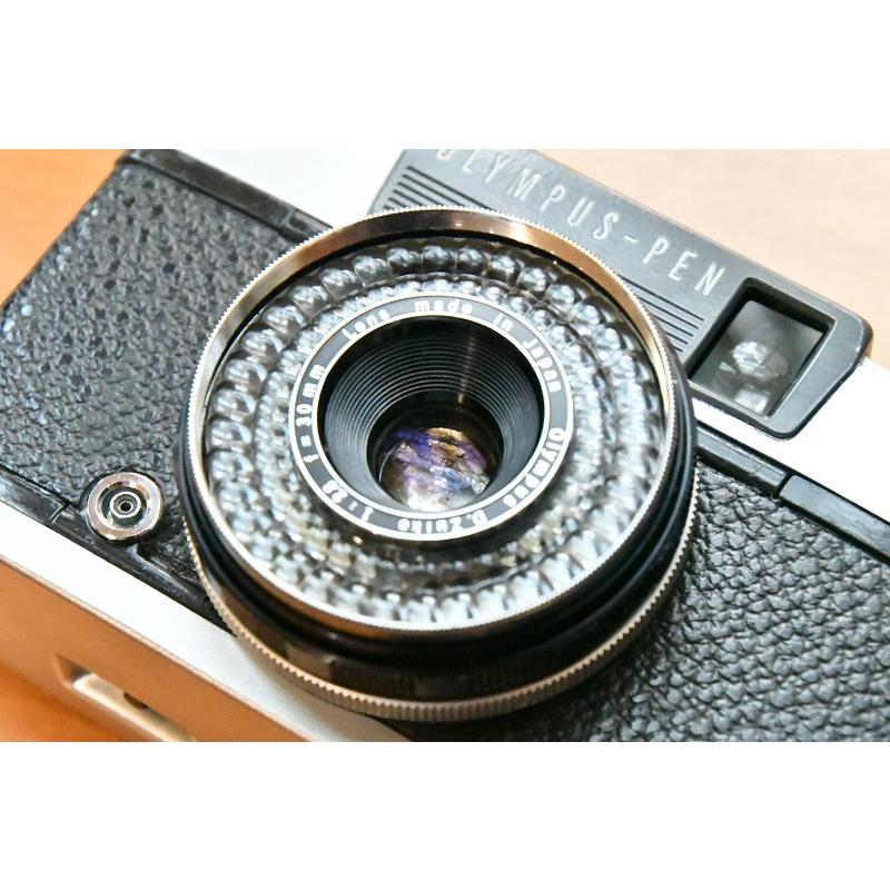 OLYMPUS PEN フィルムカメラ EES-2 olympus ブラックカスタム OLYMPUS PEN フィルムカメラ EES-2 olympus ブラックカスタム