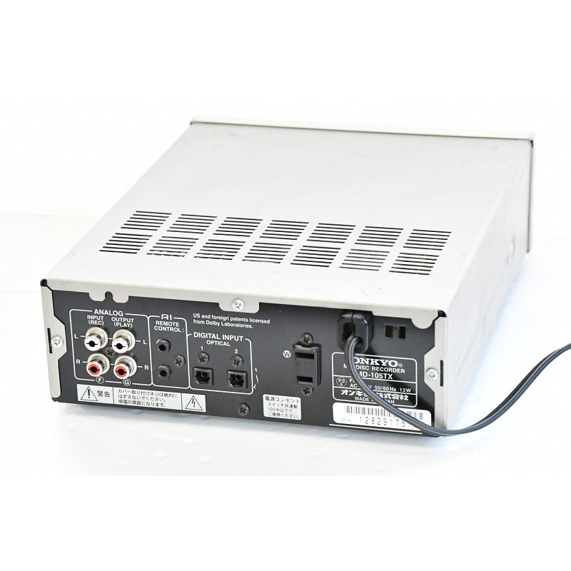 MDデッキ ONKYO MD-105TX(S) INTEC205 mdコンポ mdプレーヤー【中古】 |  | 07