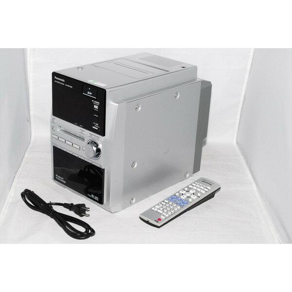 半額Panasonic D-dock SDステレオシステム SD カセット SC-PM730SD-S