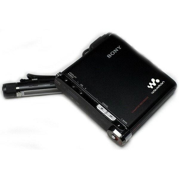 SONY WALKMAN ポータブルMDプレーヤーMZ-RH1【ジャンク品】 ポータブル MD プレーヤー SONY Hi-MD MZ-RH1-B ブラック MD