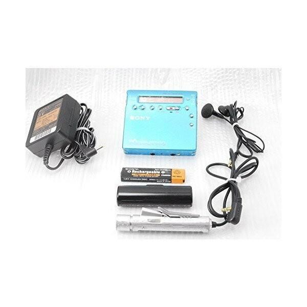 希少中古美品 SONY WALKMAN ポータブルMD録音再生兼用機 MZ-R900-S