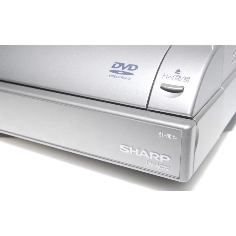 DVDレコーダー SHARP AQUOS DV-AC72 HDD 250GB 2チューナー【中古】の画像