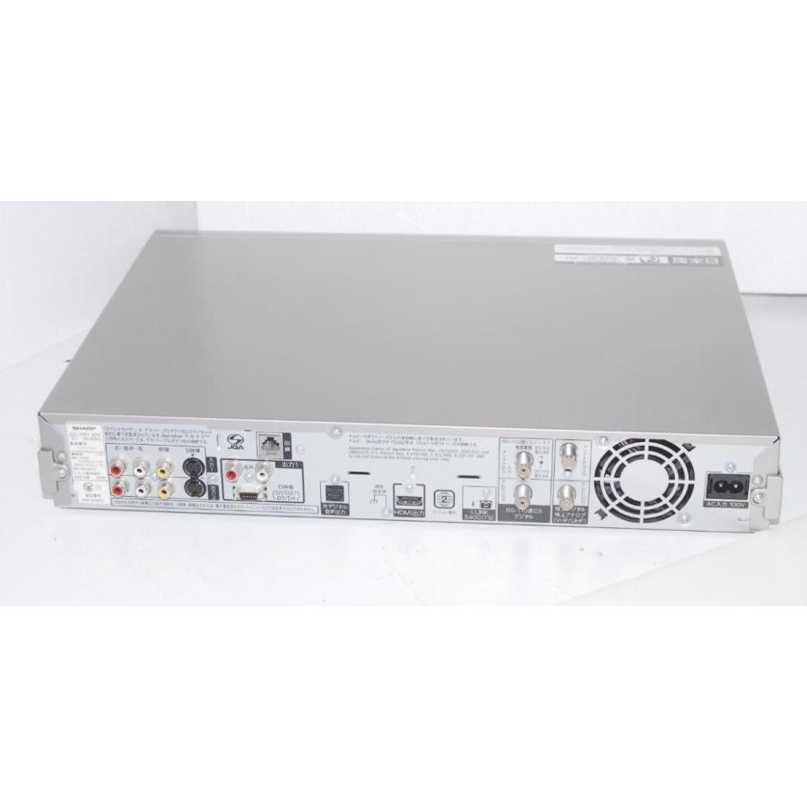 DVDレコーダー SHARP AQUOS DV-AC72 HDD 250GB 2チューナー【中古】の画像