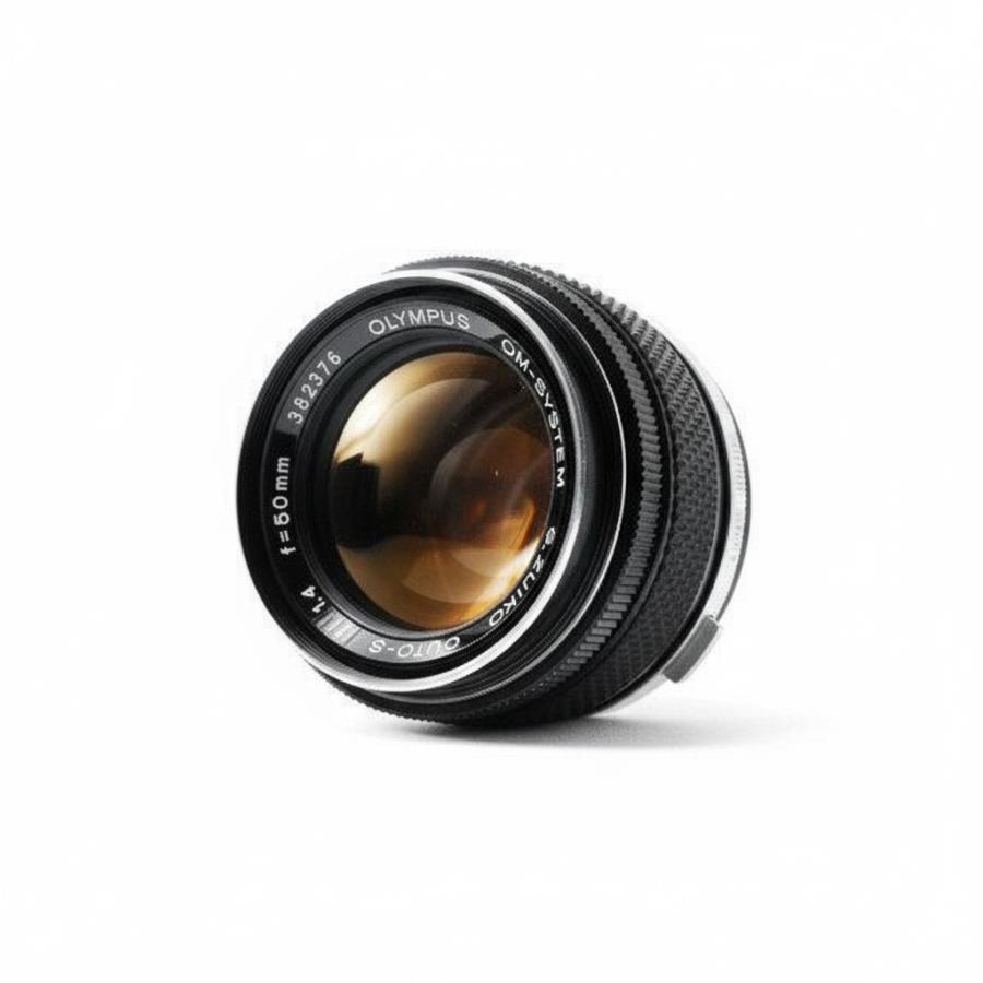 単焦点レンズ OLYMPUS G.ZUIKO AUTO-S 50mm F1.4 OLYMPUS OM-1 フイルムカメラ【中古】 | オリンパス