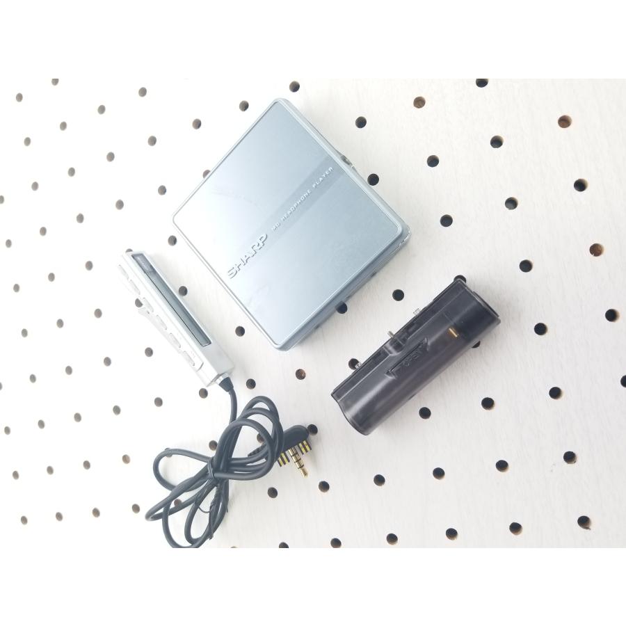 MDウオークマン mdプレーヤー SHARP MD-ST600 mdウオークマン mdデッキ mdコンポ【中古】 | SHARP