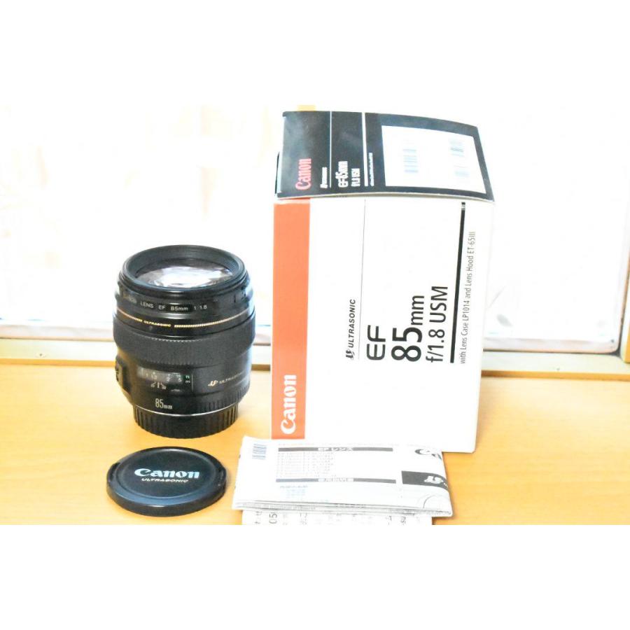 カメラレンズ Canon EF85mm F1.8 USM 単焦点レンズ 整備 レンズ電気接点コーティング【中古】 | EFレンズ