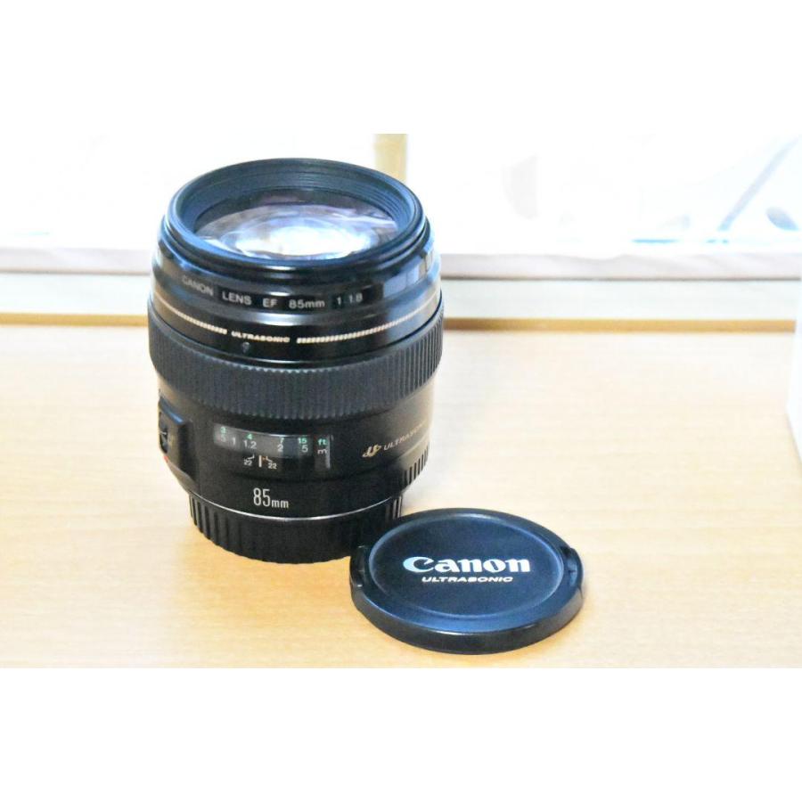 カメラレンズ Canon EF85mm F1.8 USM 単焦点レンズ 整備 レンズ電気接点コーティング【中古】 | EFレンズ | 01