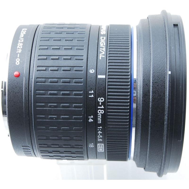 一眼レフカメラ 広角レンズ OLYMPUS ZUIKO DIGITAL ED 9-18mm F4.0-5.6 整備 レンズ電気接点コーティング【中古】 | オリンパス | 02