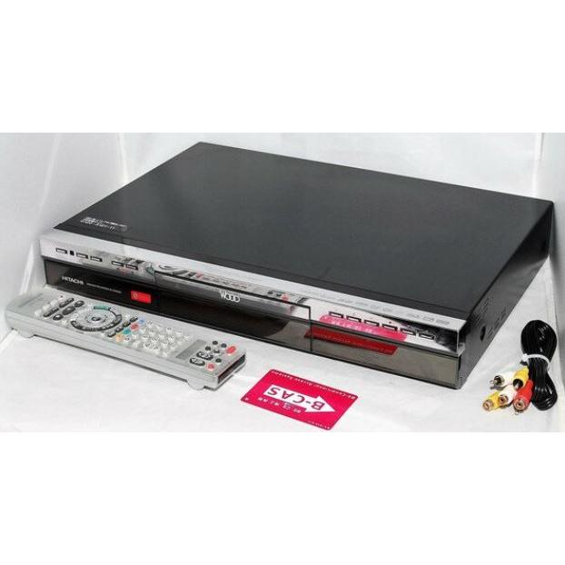 Wooo DVDレコーダー HDD 500GB HITACHI DV-DH500D 地上・BS・110 Wooo DVDレコーダー HDD 500GB HITACHI DV-DH500D 地上・BS・110
