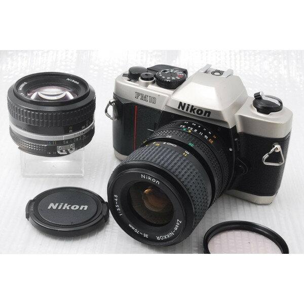 ニコン（Nikon） 一眼レフカメラ 初心者 中古 一眼レフ Nikon FM10