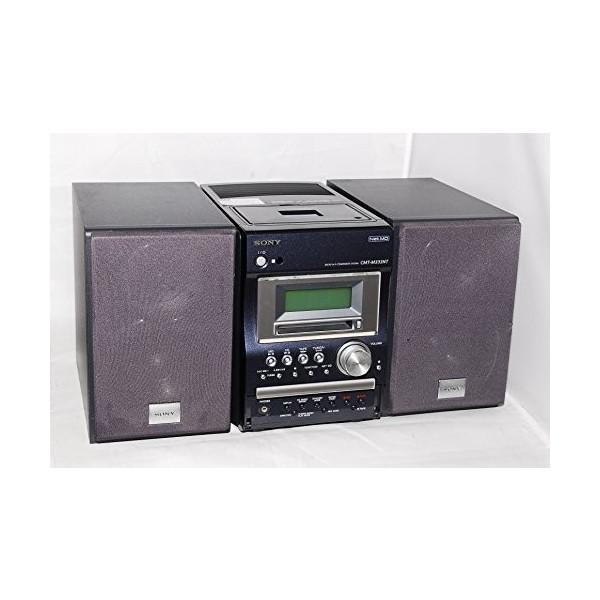 SONY CMT-M333NT CD MD カセット ラジオ   MDコンポ   システムコンポ【中古】_1