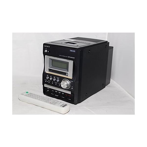 SONY CMT-M333NT CD MD カセット ラジオ   MDコンポ   システムコンポ【中古】_2