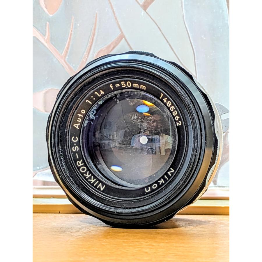 オールドレンズ ニコン Nikon Auto NIKKOR-S・C 50mm F1.4  単焦点レンズ 一眼レフカメラ【中古】 | NIKKOR