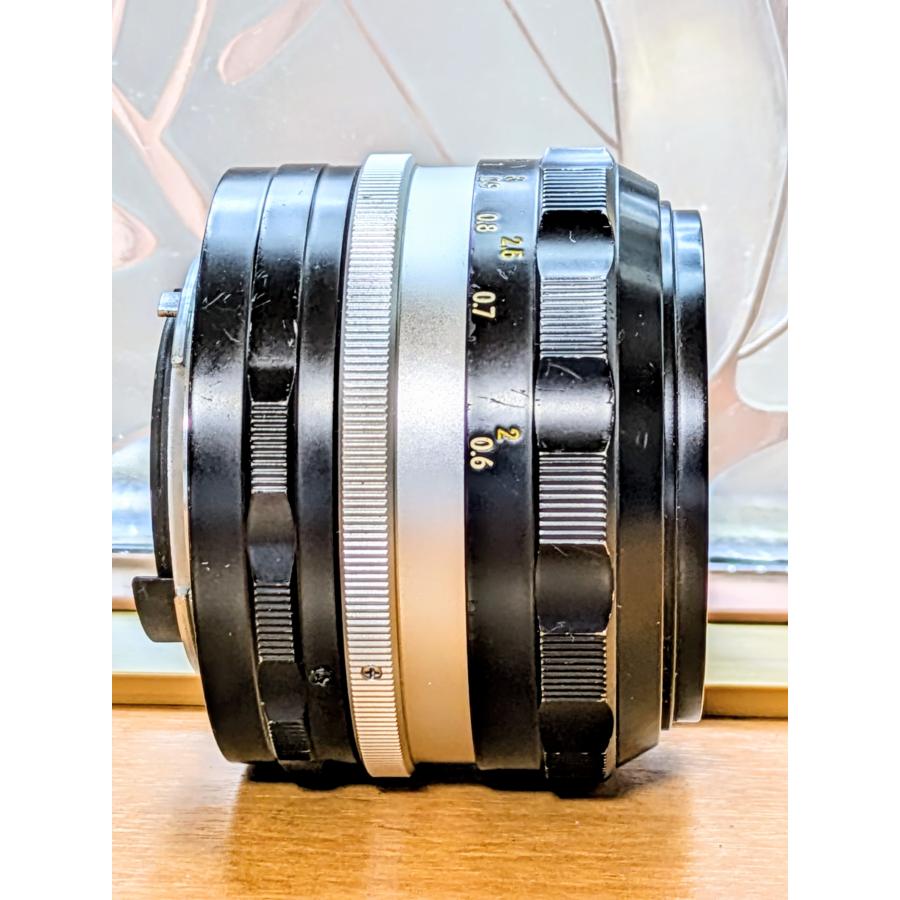オールドレンズ ニコン Nikon Auto NIKKOR-S・C 50mm F1.4  単焦点レンズ 一眼レフカメラ【中古】 | NIKKOR | 01
