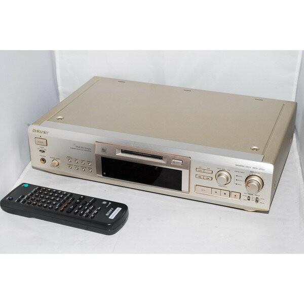 MDデッキ SONY ソニー MDS-JE700 mdレコーダーリモコン付き【中古】 | 