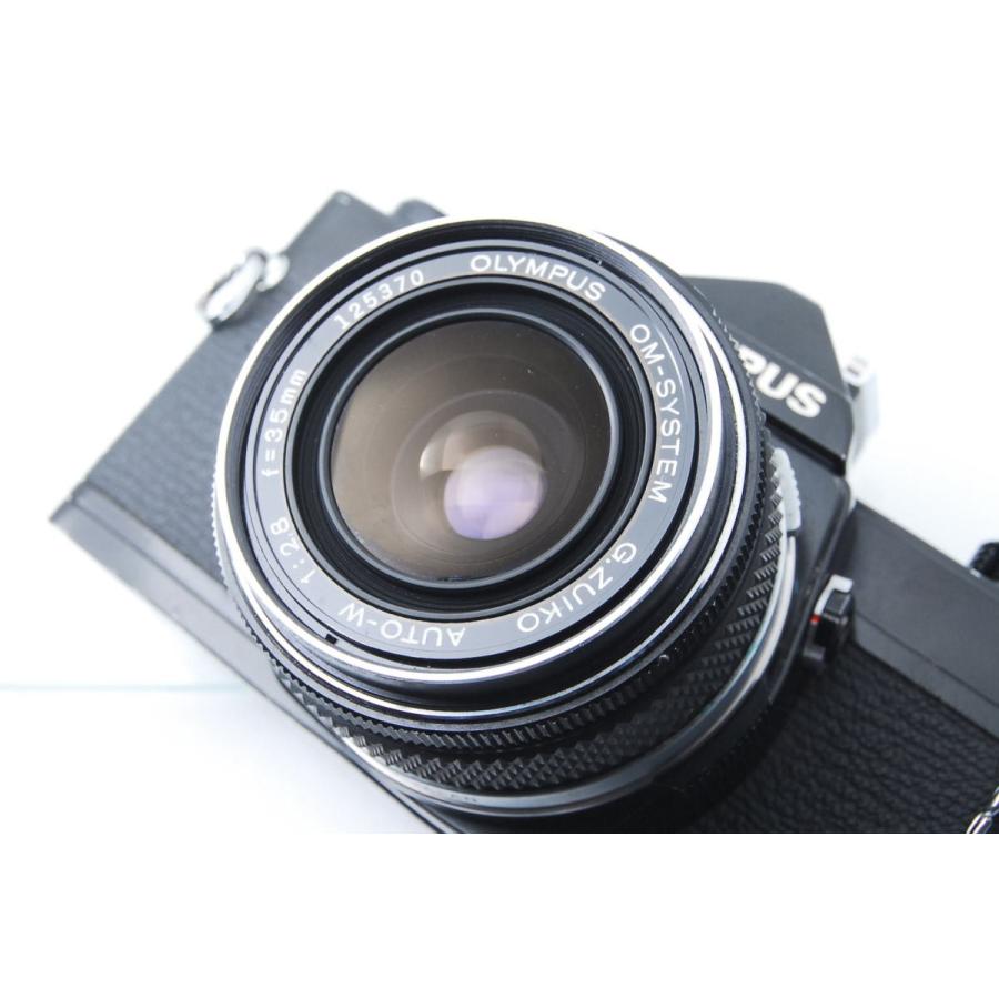 一眼レフカメラ 初心者  中古 一眼レフ OLYMPUS OM-1 G.ZUIKO AUTO-W 35mm F2.8 フィムルカメラ【中古】の画像