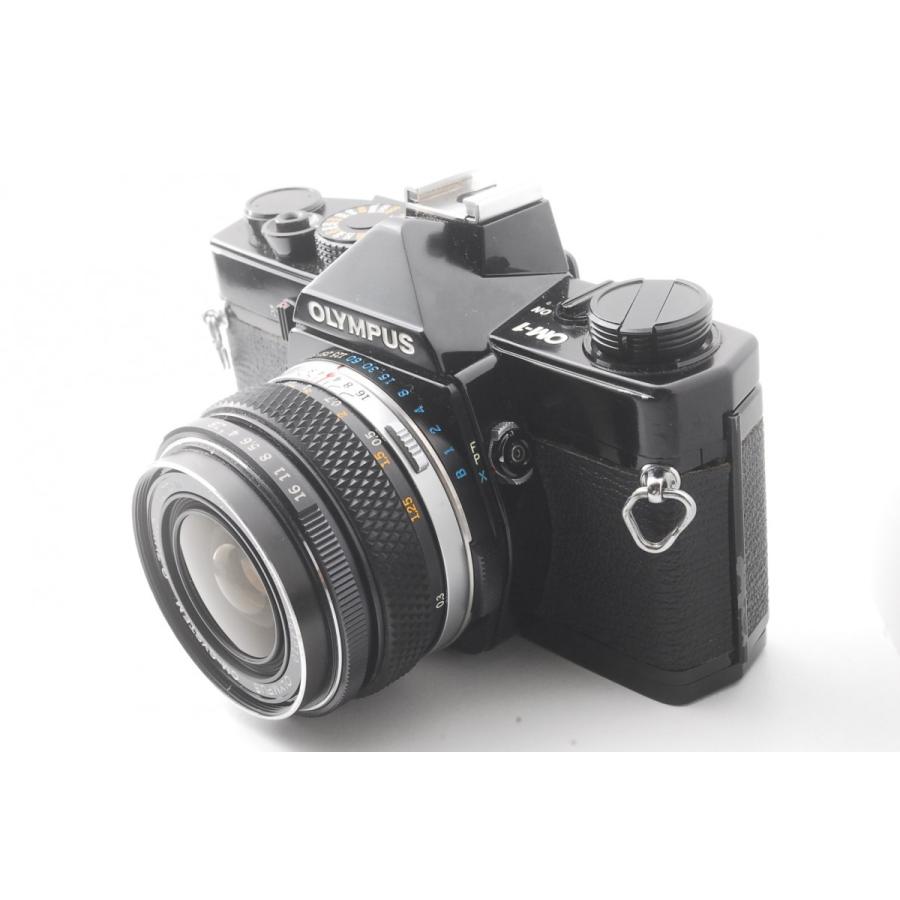 一眼レフカメラ 初心者  中古 一眼レフ OLYMPUS OM-1 G.ZUIKO AUTO-W 35mm F2.8 フィムルカメラ【中古】の画像