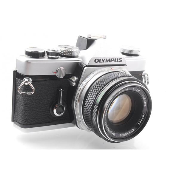 オリンパスOLYMPUS M-1+OM-SYATEM F.ZUIKO AUTO-S F1.8 50mm olympus m-1【中古】