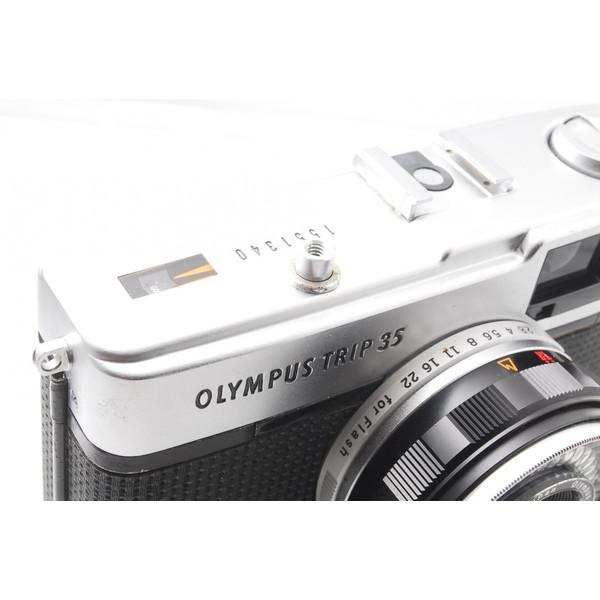 動作品　撮影可　OLYMPUS TRIP35　フィルムカメラ 完動品】レトロなフィルムカメラ オリンパスTRIP35 サックス
