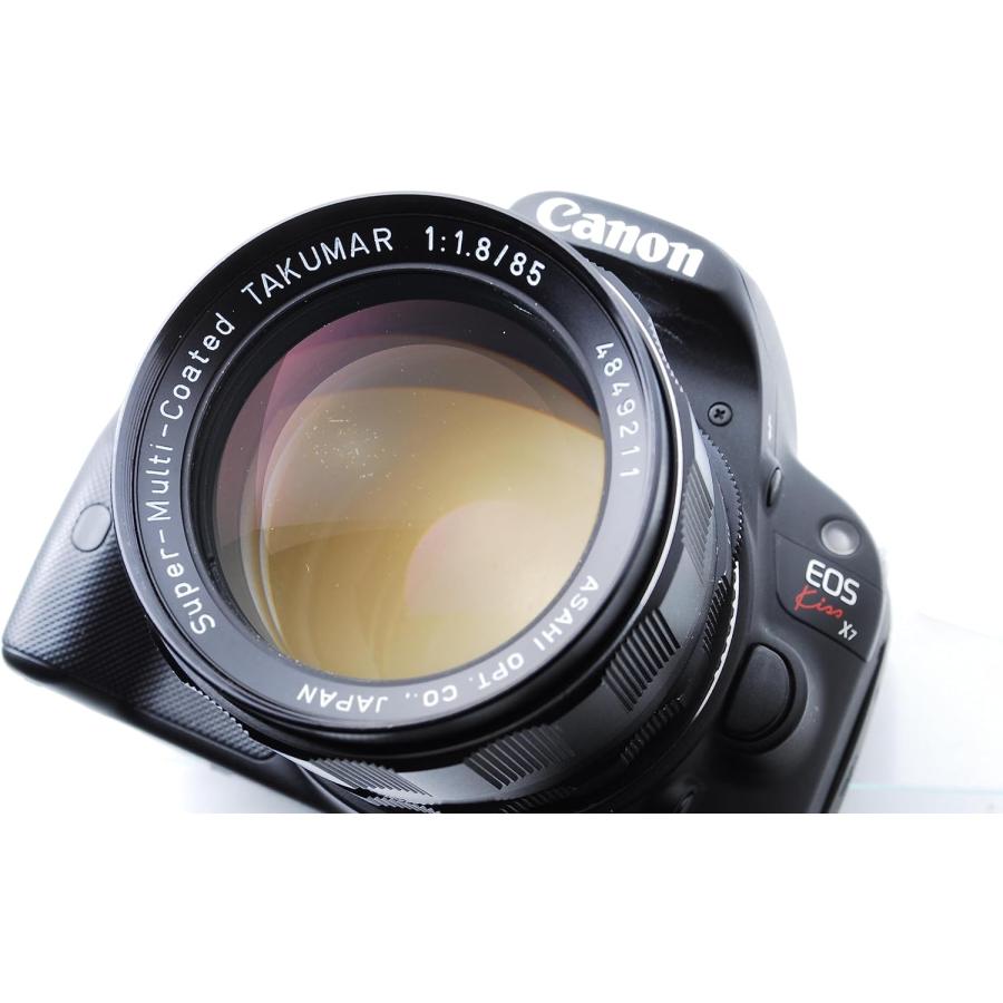オールドレンズ 一眼レフカメラ 初心者 オールドレンズ 神 レンズ PENTAX Super-Multi-Coated TAKUMAR 85mm F1.8 単焦点レンズ【中古】 | キヤノン | 05