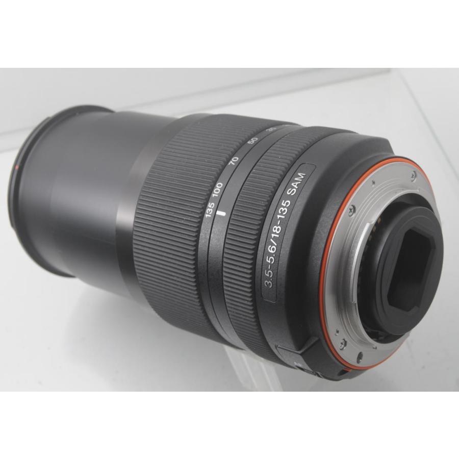 α（ソニー） - 一眼二眼レフ写真器 未経験者 中古 一眼二眼レフ 写真器 SONY α58 望遠レンズ一揃いの道具 DT 18-135粍 F3.5-5.6 SAM 保有 検出器洗い濯ぎ【中古】