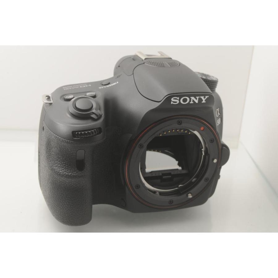 α（ソニー） - 一眼二眼レフ写真器 未経験者 中古 一眼二眼レフ 写真器 SONY α58 望遠レンズ一揃いの道具 DT 18-135粍 F3.5-5.6 SAM 保有 検出器洗い濯ぎ【中古】