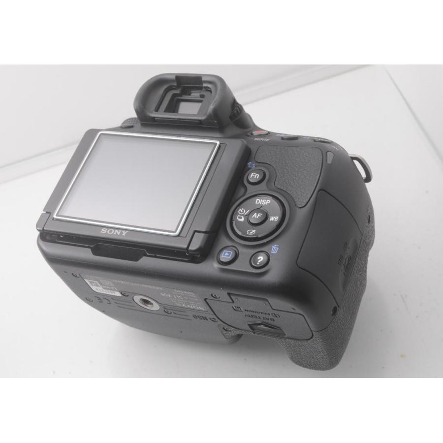 α（ソニー） - 一眼二眼レフ写真器 未経験者 中古 一眼二眼レフ 写真器 SONY α58 望遠レンズ一揃いの道具 DT 18-135粍 F3.5-5.6 SAM 保有 検出器洗い濯ぎ【中古】