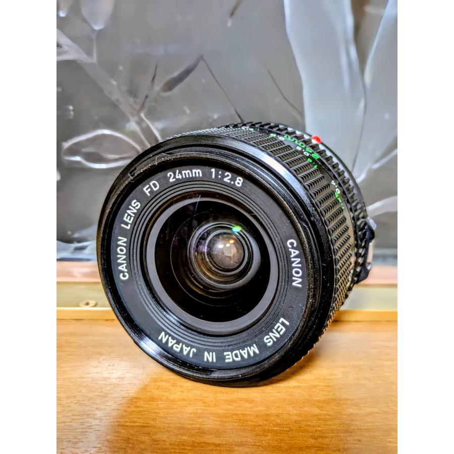 Canon FD 24mm f/2.8 レンズ　オールドレンズ　単焦点 キヤノン（Canon） オールドレンズ 一眼レフ CANON FD 24mm F2.8 単