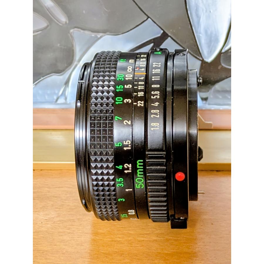オールドレンズ 一眼レフカメラ 初心者 中古 一眼レフ CANON LENS FD 50mm F1.8 【中古】 | キヤノン | 01