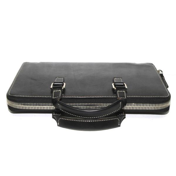 プレゼント ビジネスバッグ ブリーフケース メンズ  通勤 レザー 本革 A4 横型 PC対応 マチ拡張 大容量 PCバッグ【送料無料】 |  | 02