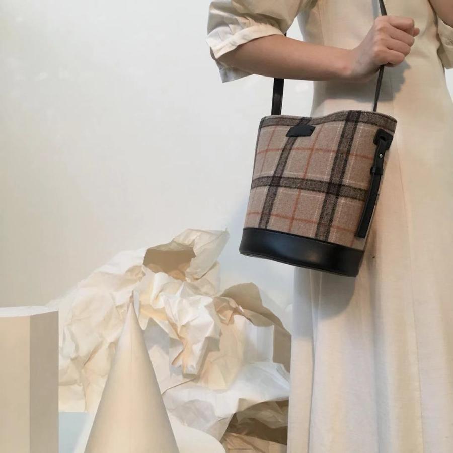 プレゼント バッグ レディースショルダー ショルダーバッグ 肩掛け チェック柄 かわいい 斜め掛けバッグ【送料無料】 |  | 02