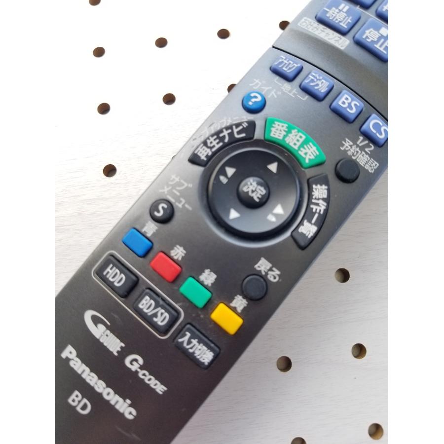 リモコン Panasonic BDリモコン N2QAYB000188 一体型 レコーダー Panasonic DMR-BR500 DMR-BW800【中古】｜prospers｜03