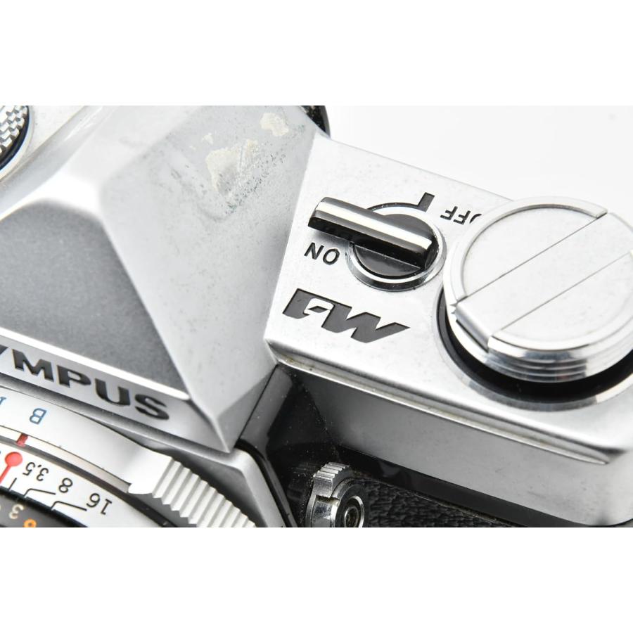 オリンパス Olympus OM-1 シルバー 35mmフィルムカメラ + OM