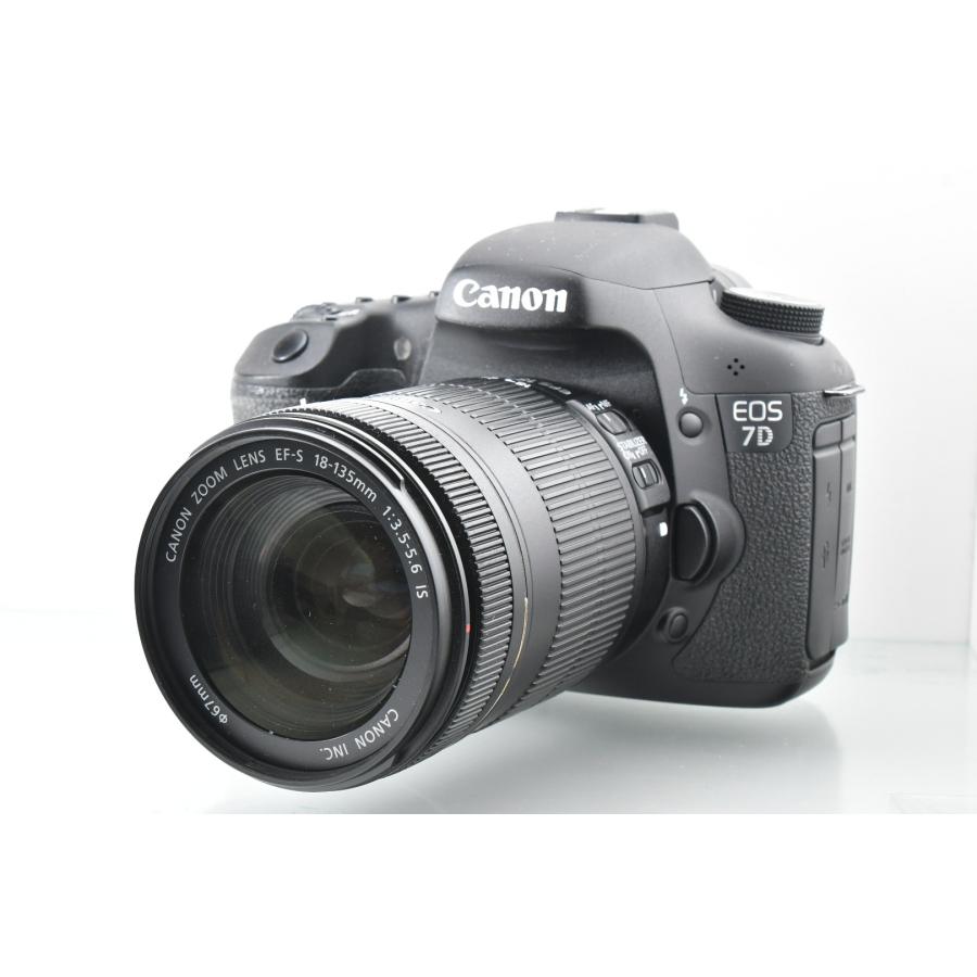 一眼レフカメラ 初心者 中古 一眼レフ Canon EOS 7D EF-S 18-135mm F3
