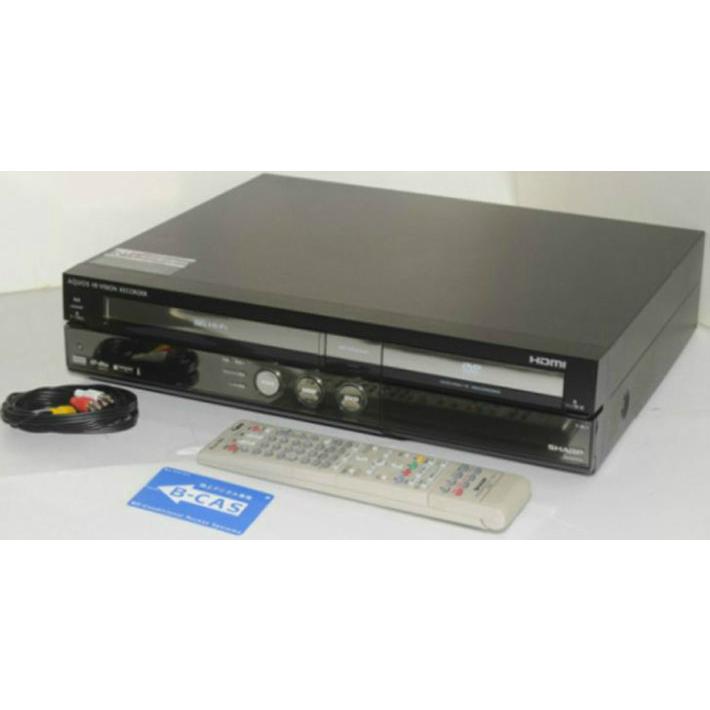 vhs dvd 一体型 レコーダー vhs ビデオデッキ SHARP 250GB HDD搭載ビデオAQUOS DV-ACV52 dvdプレーヤーvhs dvd ダビング【レンタル 4泊5日】｜prospers｜02