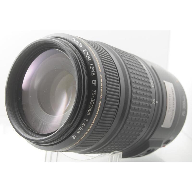 一眼レフカメラ 初心者 中古一眼レフ Canon EF 75-300mm F4-5.6 IS USM 