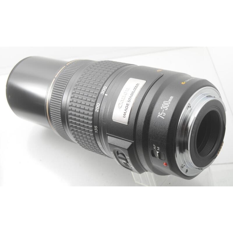 一眼レフカメラ 初心者 中古一眼レフ Canon EF 75-300mm F4-5.6 IS USM 