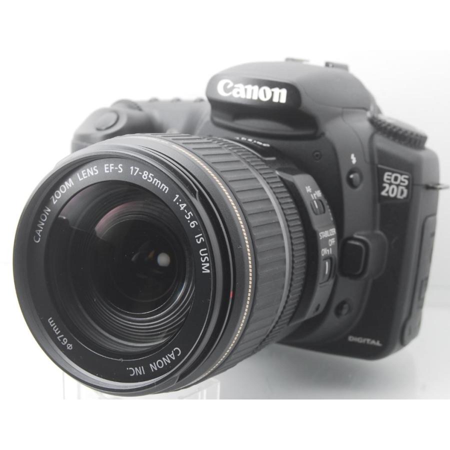 EOS 20D 一眼レフカメラ 初心者 中古 Canon EF-S17-85mm IS USM レンズ